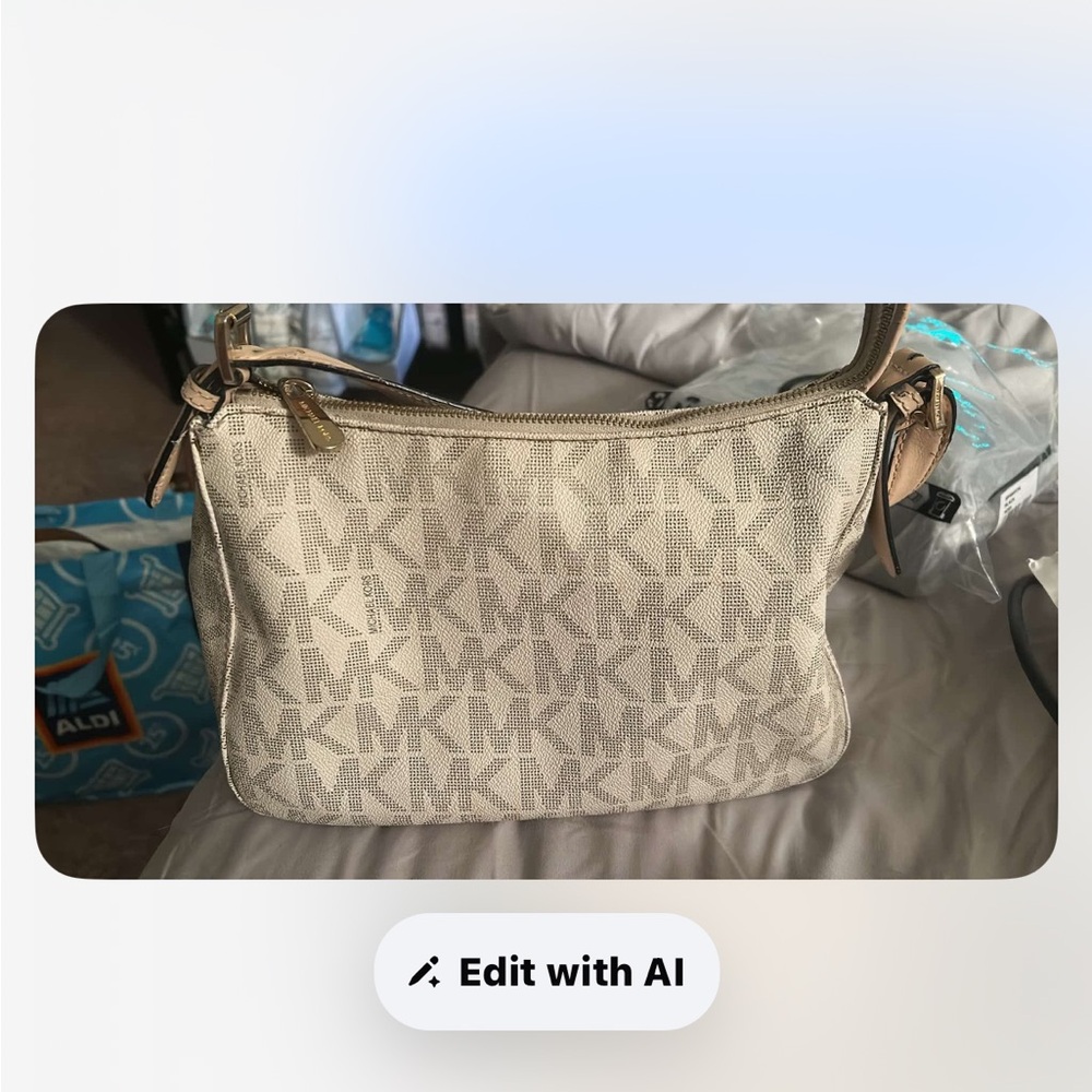 Michael Kors Tan Leather Tote